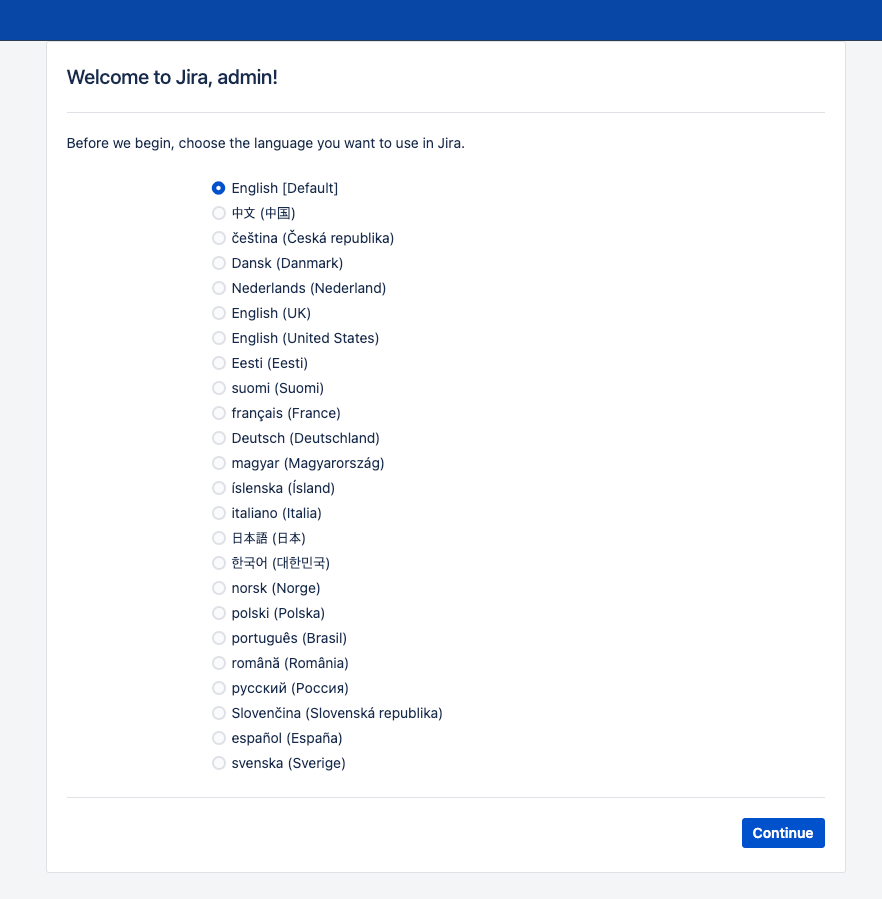 Jira 서비스 구성 및 설치 가이드