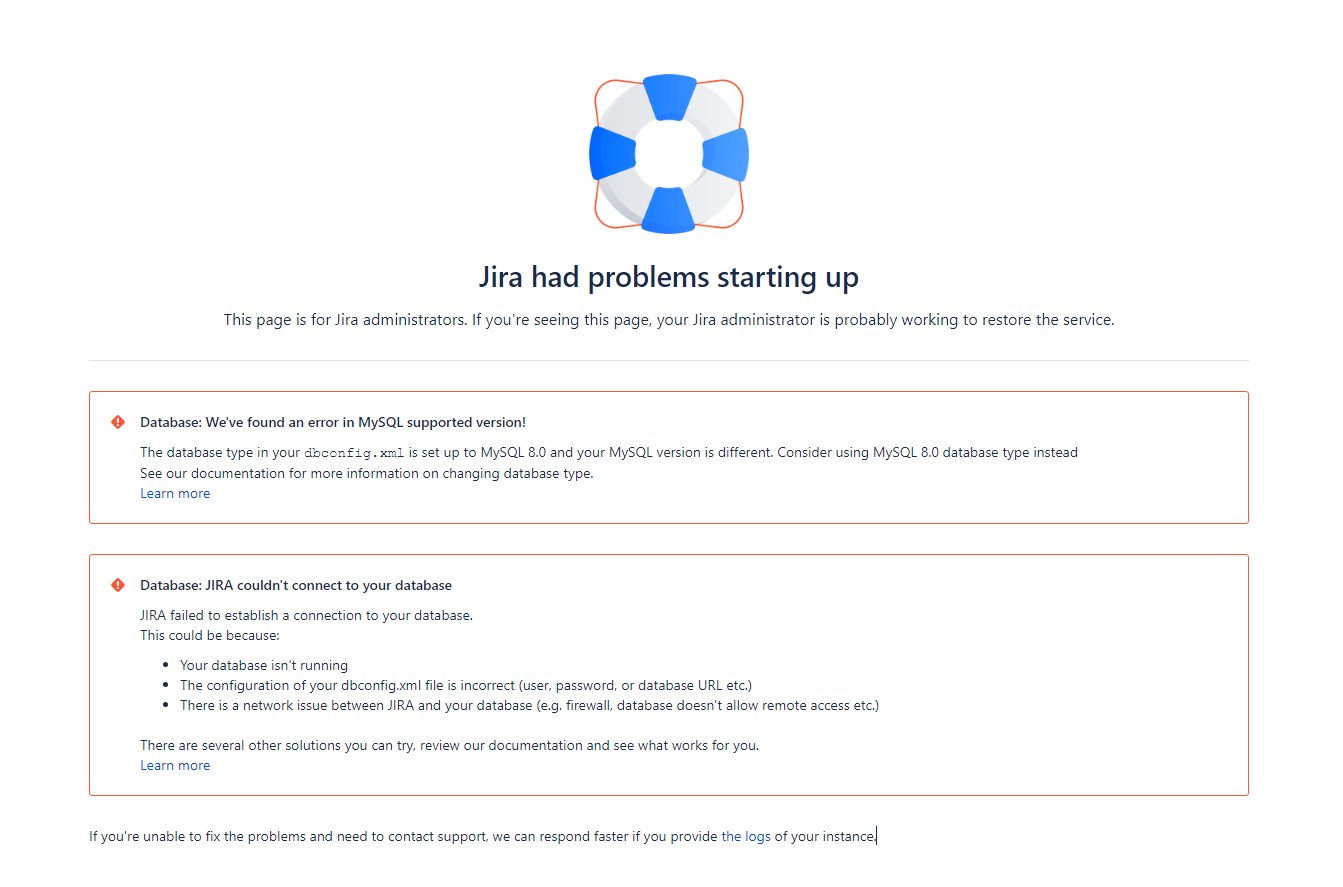 Jira Version Upgrade 8.x to 9.x (req. MySQL 8.0)